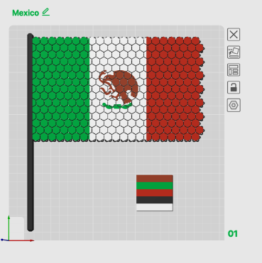 Articulated Flag Print