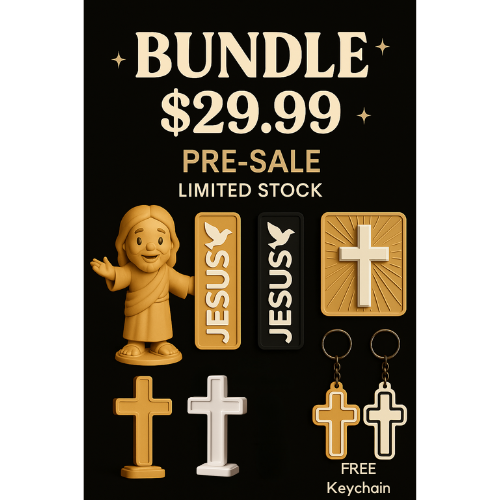 3D Faith Bundle – Limited Edition (4 Pieces)