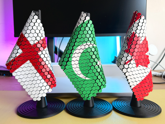 Articulated Flag Print